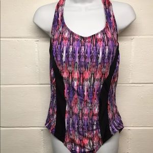 Catalina one piece multi color nylon swimsuit